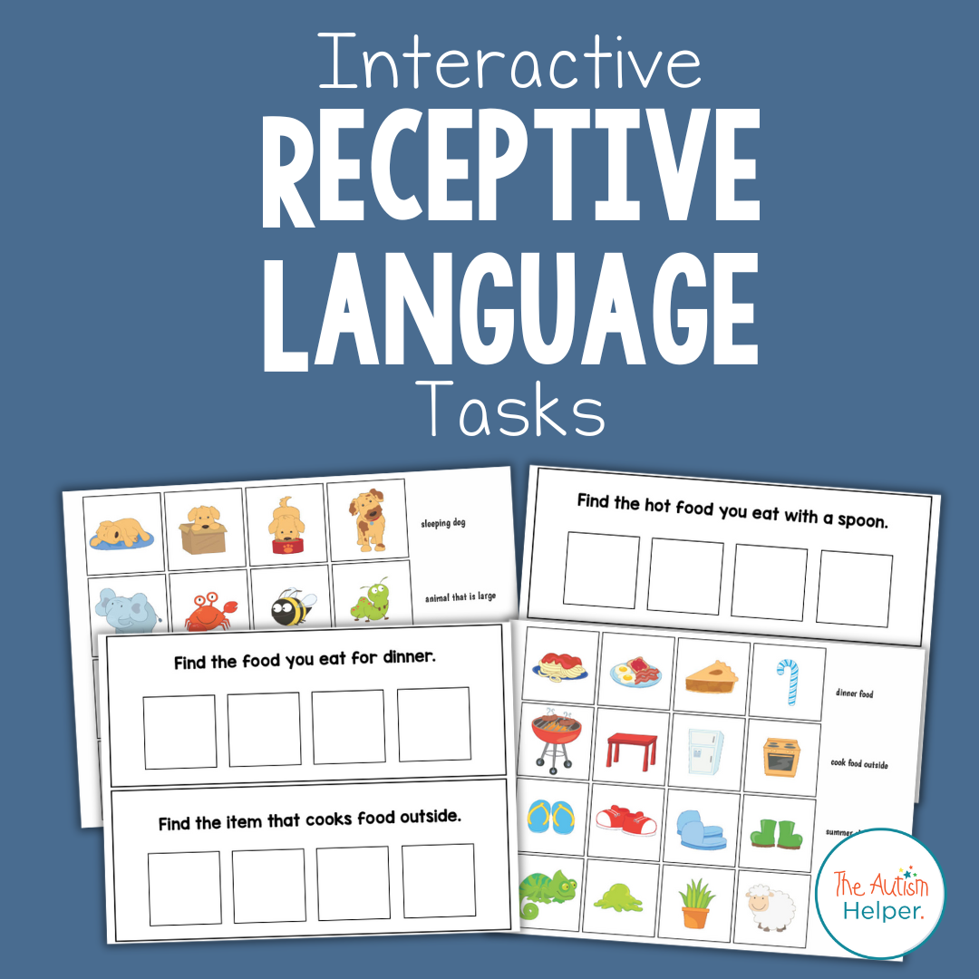 Interactive Receptive Language Tasks