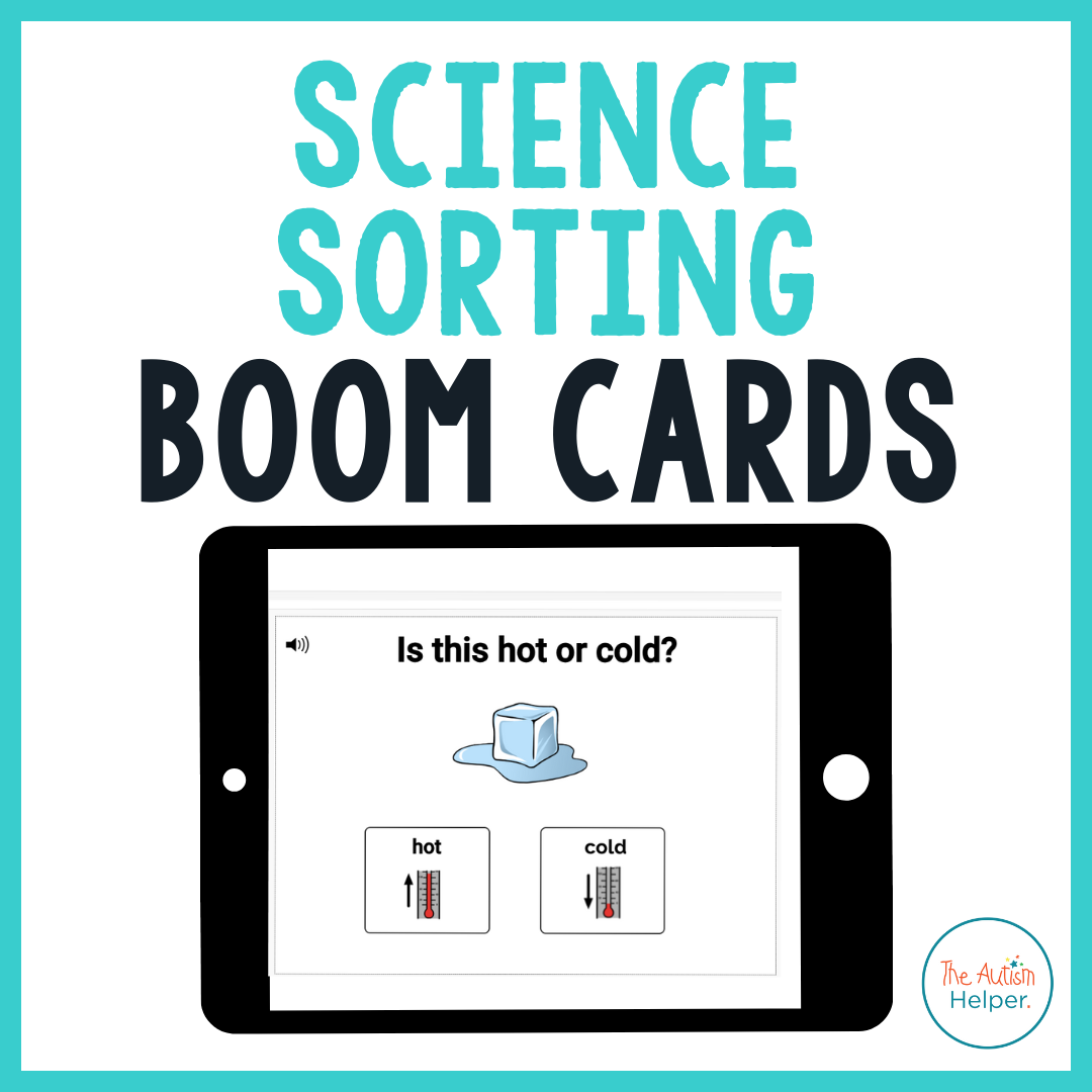 Science Sorting Interactive Boom Cards