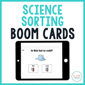 Science Sorting Interactive Boom Cards