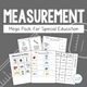 Measurement Mega Pack cover with visual and hands-on resources