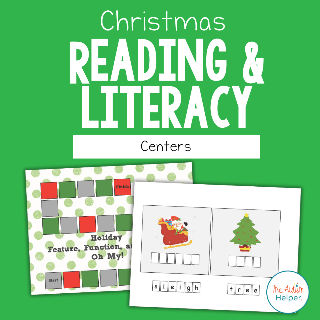 Christmas Reading and Literacy Centers