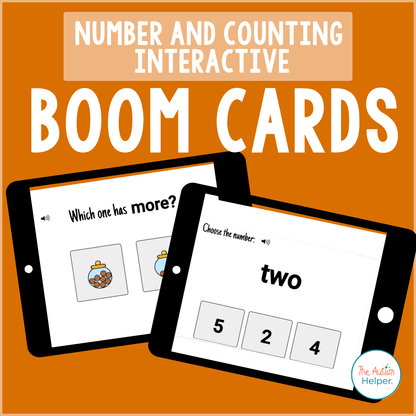 Number and Counting Interactive Boom Cards