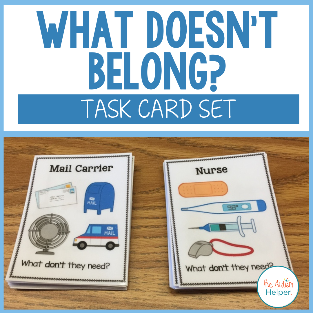 What Doesn't Belong? Task Card Set