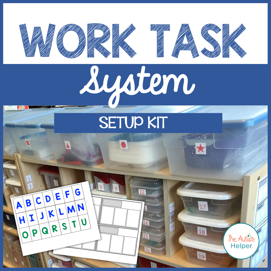 Work Task System Setup Kit – The Autism Helper