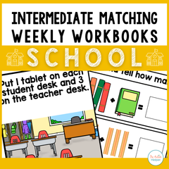 Intermediate Matching Weekly Workbooks - School Edition