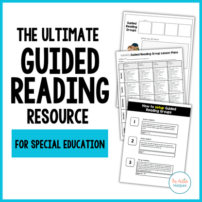 Ultimate Guided Reading Resource for Special Education