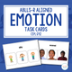 Emotion cover with ABLLS-R task codes and sample task cards