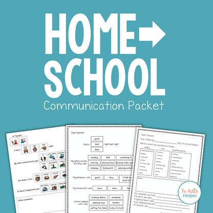 Home School Communication Packet