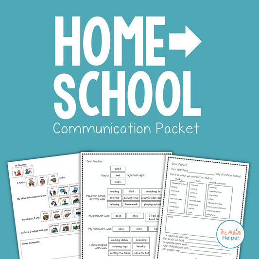 Home School Communication Packet