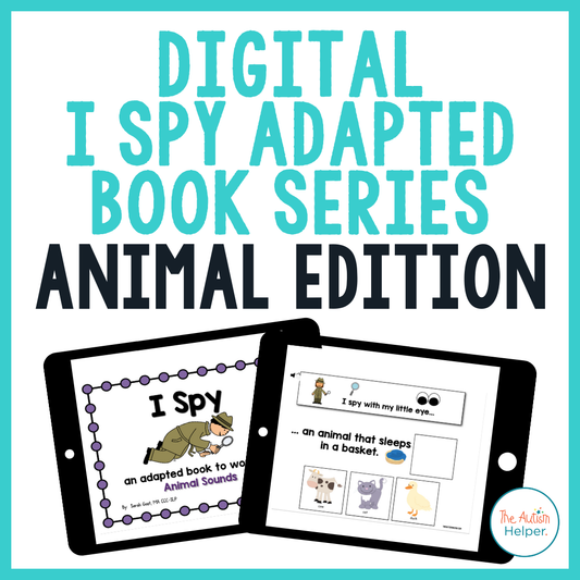 DIGITAL I Spy Adapted Book Series - Animal Edition