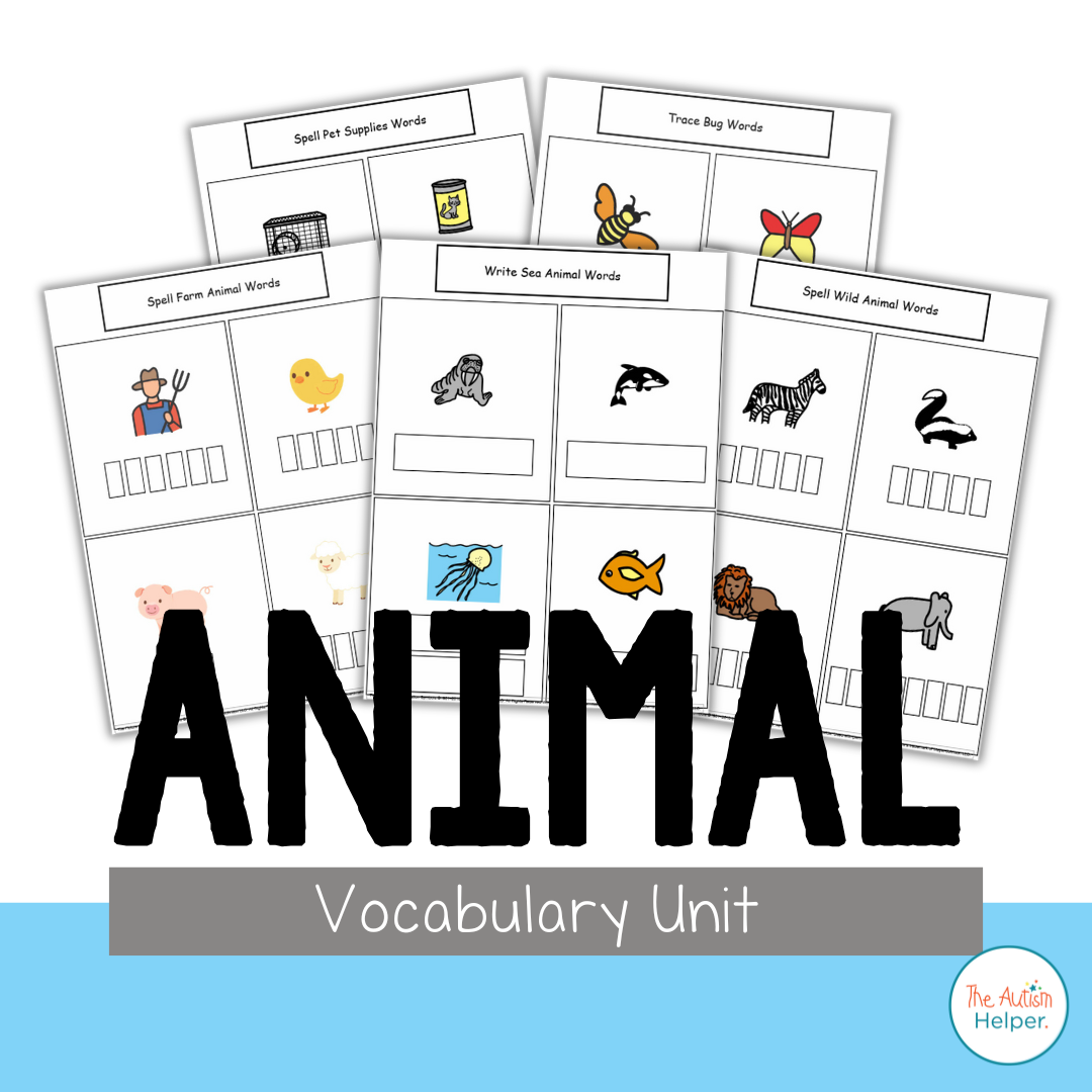 Animal Vocabulary Unit