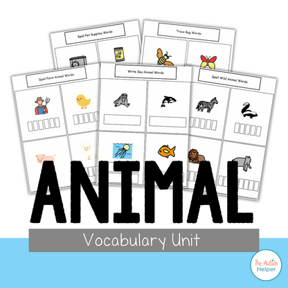 Animal Vocabulary Unit