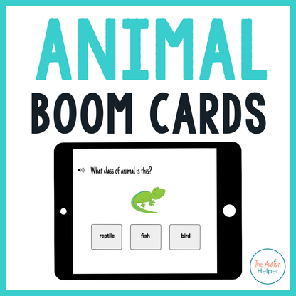 Animal Interactive Boom Cards