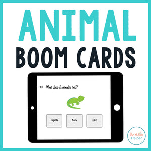 Animal Interactive Boom Cards