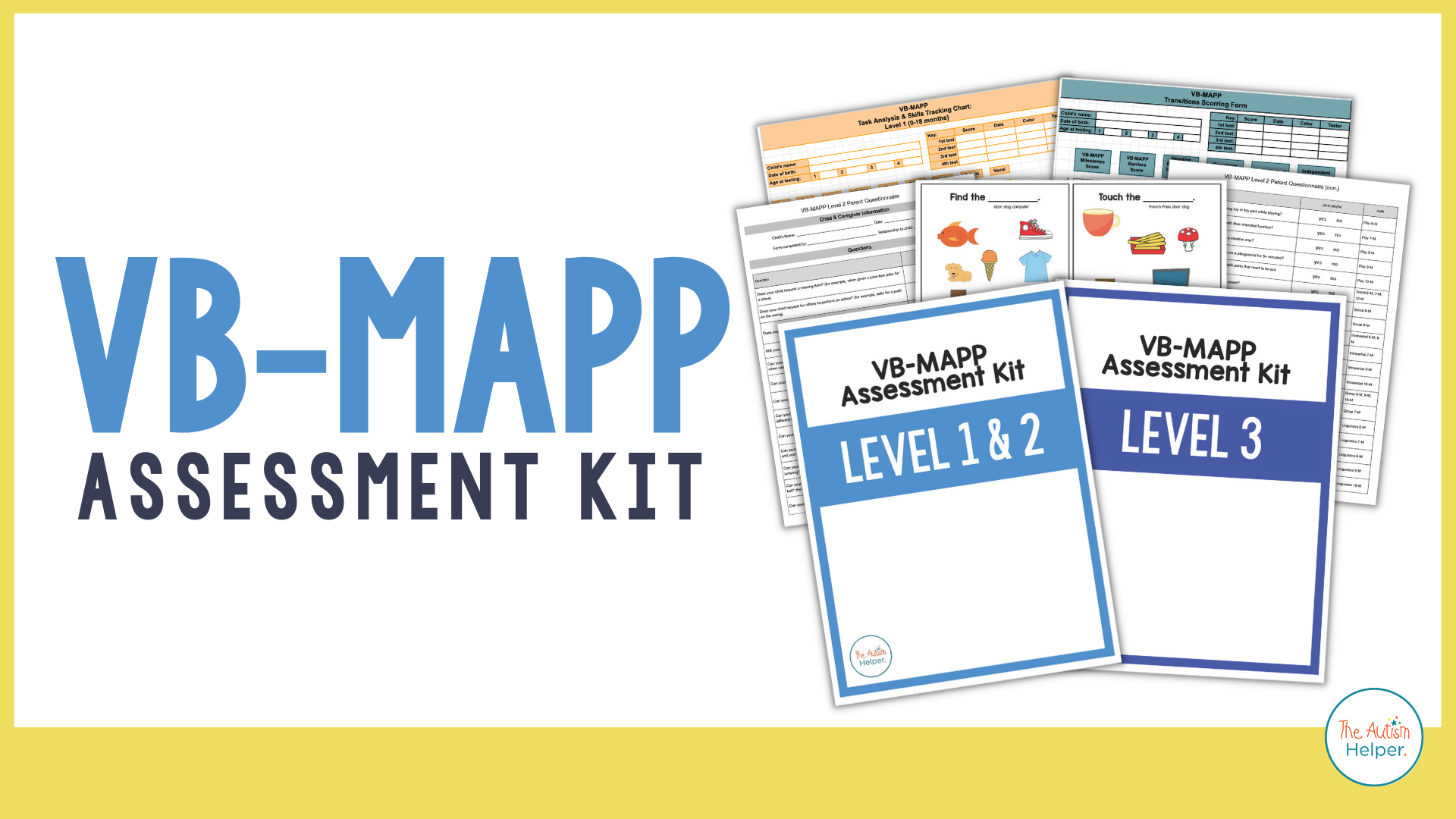VB-MAPP Assessment Kit – The Autism Helper