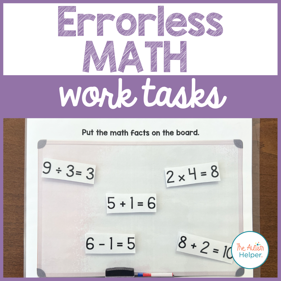 Errorless Math Tasks Mega Pack