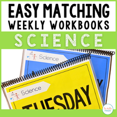 Easy Matching Weekly Workbooks - Science