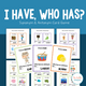I Have, Who Has? Synonym and Antonym Card Game: cover with discover, loud, and sour cards and word-meaning clues
