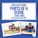 Parts of a Scene cover with ABLLS-R task codes and sample task cards