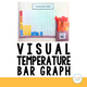 Visual Temperature Bar Graph cover showing a temperature chart with colored bar pieces and a hot-to-cold key