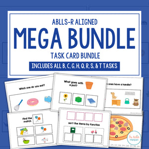 ABLLS-R Aligned Task Card MEGA BUNDLE