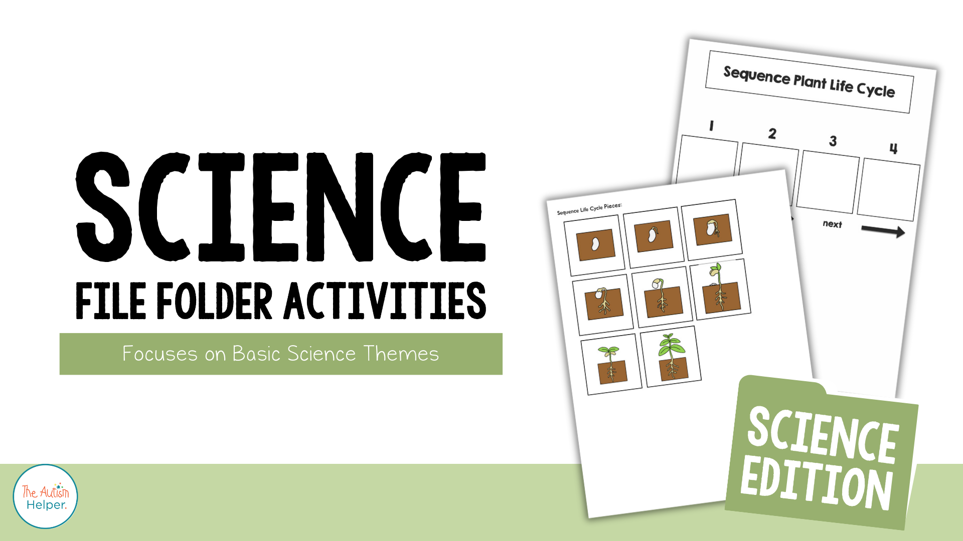 Science File Folder Activities – The Autism Helper