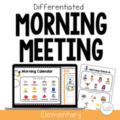 Differentiated Morning Meeting - Elementary Edition