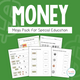 Money Mega Pack cover featuring coin and bill instruction