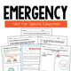 Emergency Unit cover with visual safety and response activities