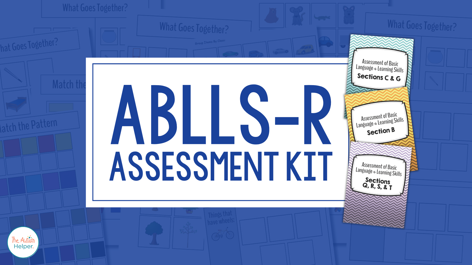 Ablls R Matching ABLLS-R Assessment Kit – The Autism Helper