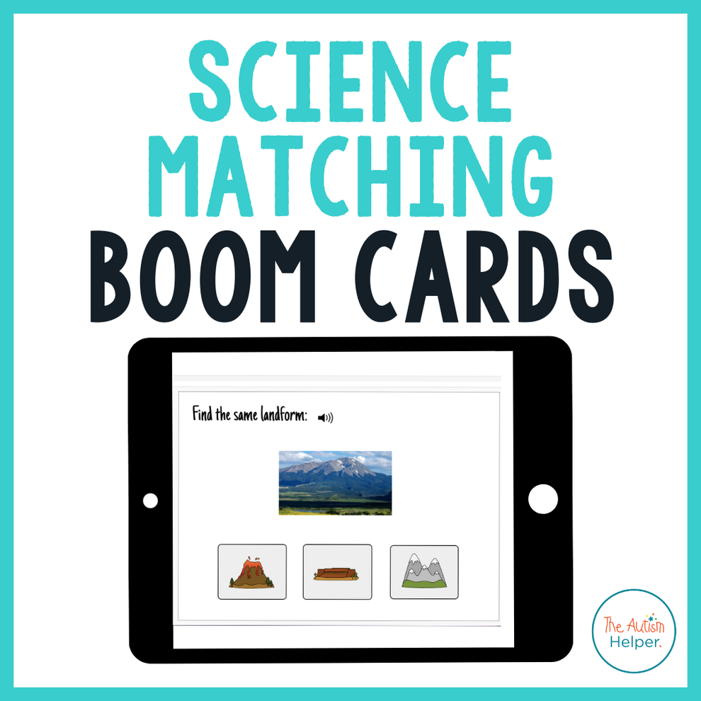Science Matching Interactive Boom Cards – The Autism Helper