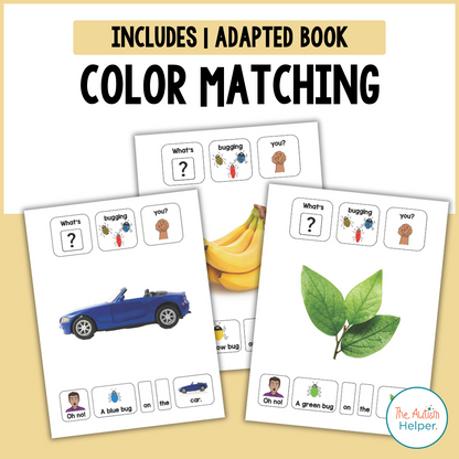 What's Bugging You? Color Matching Adapted Book