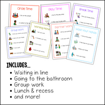 Classroom Routines Visuals – The Autism Helper