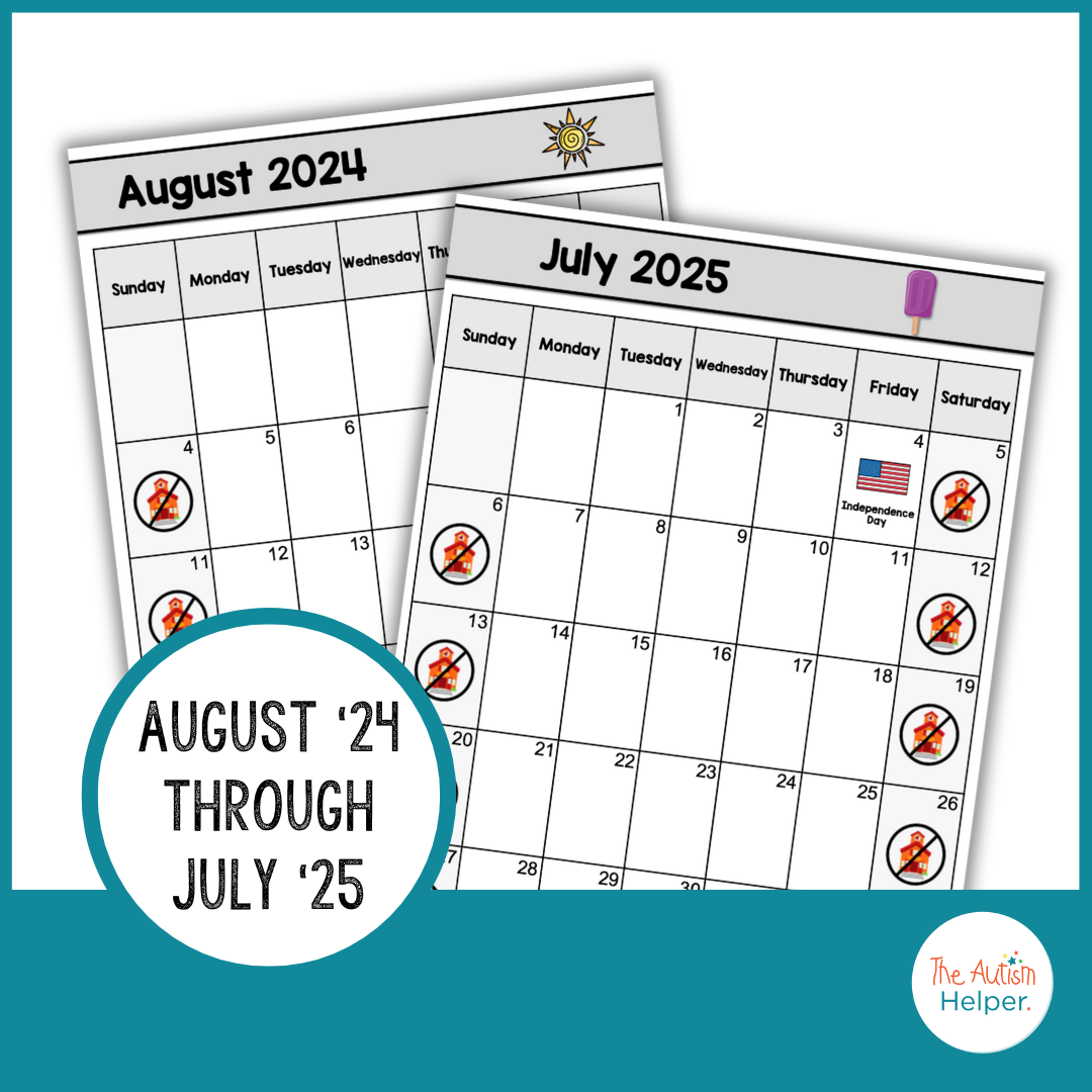 2024-2025 Visual Monthly Calendars – The Autism Helper 2024-2025-visual-monthly-calendars-the-autism-helper