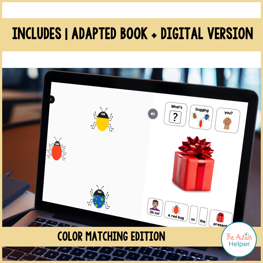 What's Bugging You? Color Matching Adapted Book