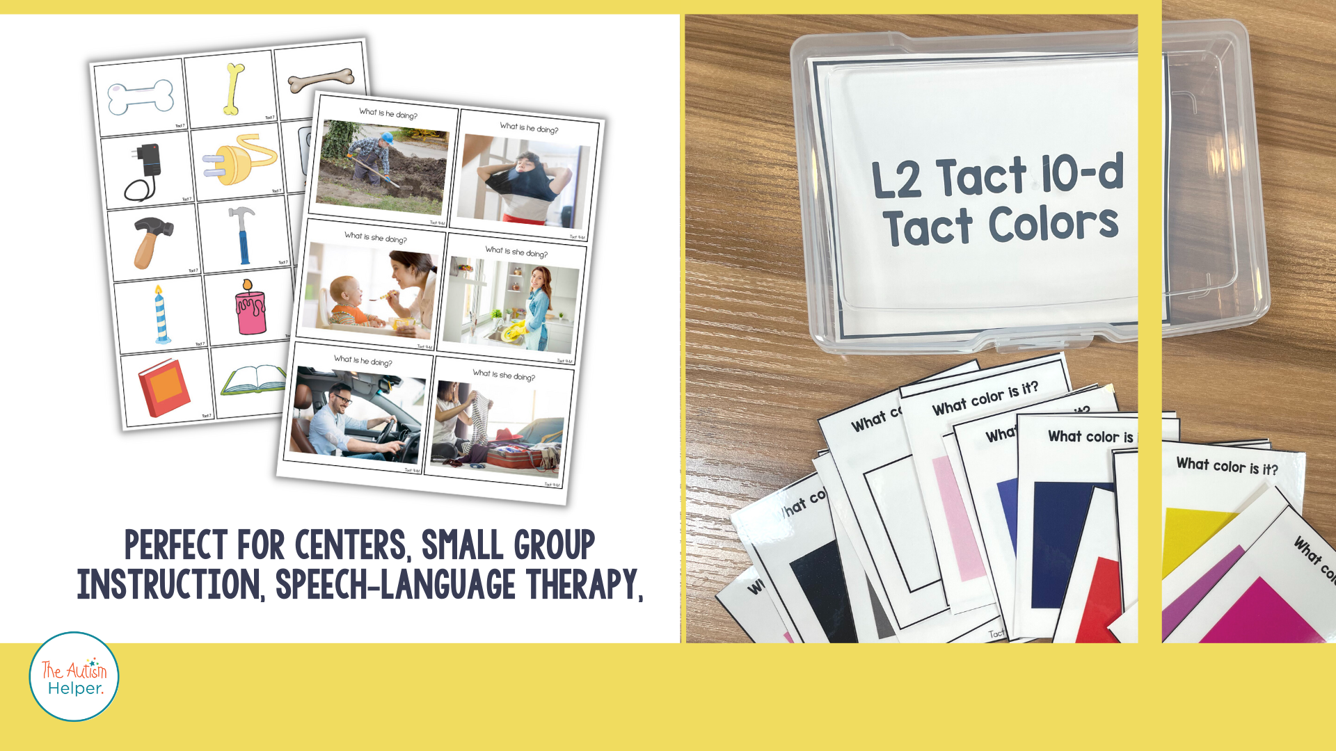 VB-MAPP Task Cards: Tact Level 2 – The Autism Helper