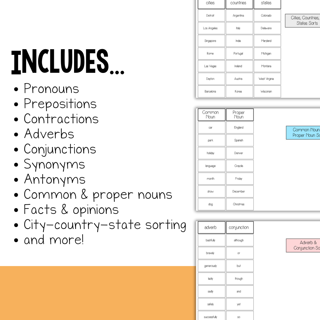 Advanced Sorting Centers for Special Education