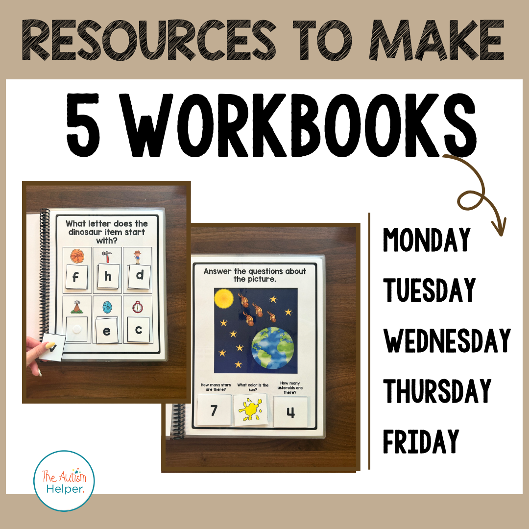 Complex Matching Weekly Workbooks - Dinosaurs