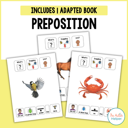 What's Bugging You? Preposition Adapted Book