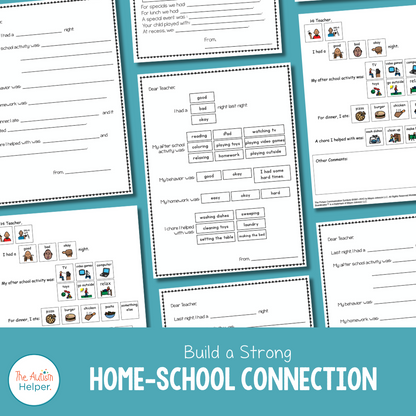 Home School Communication Packet