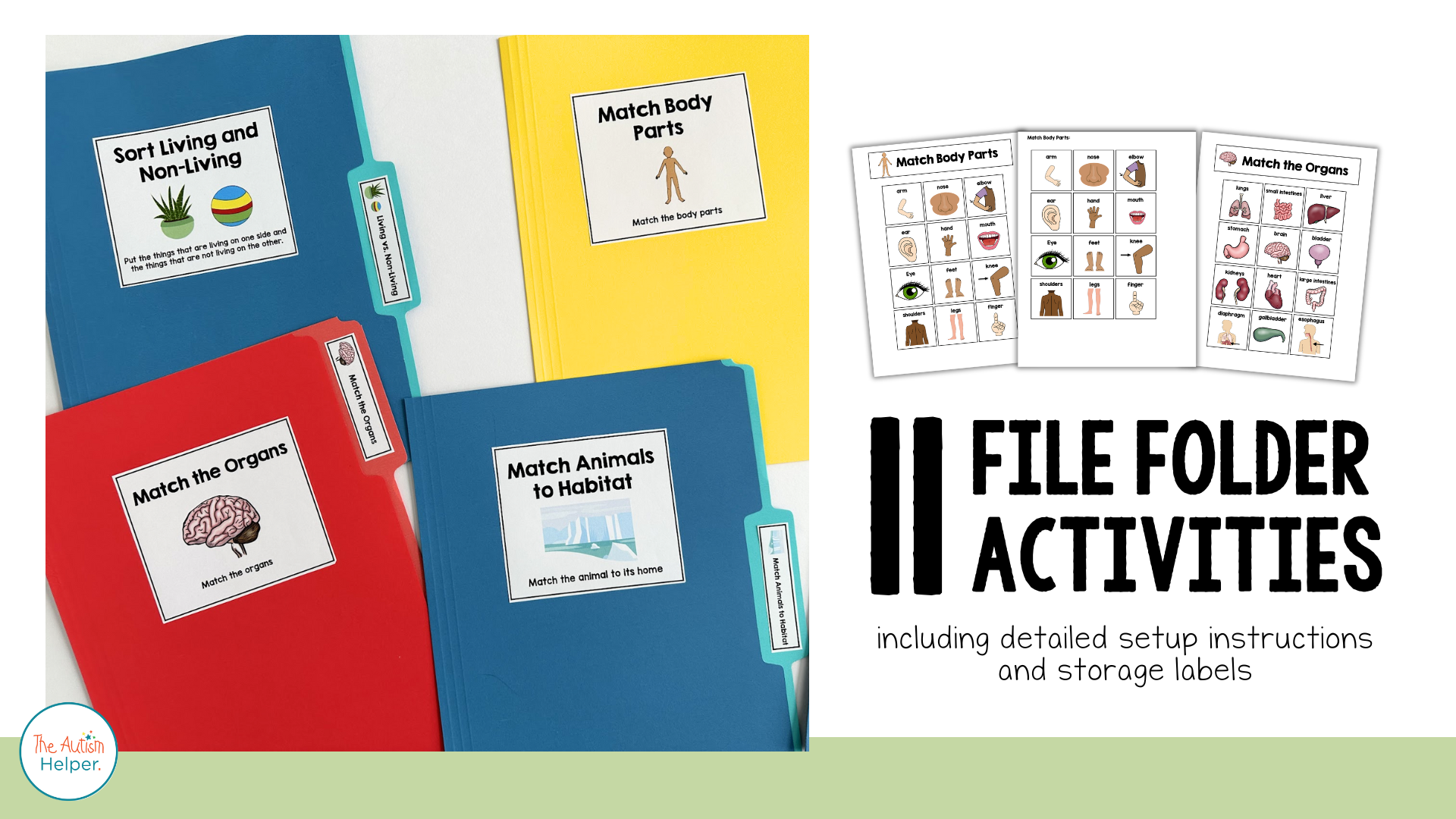 File Folder Science Example Science File Folder Activities – The Autism Helper