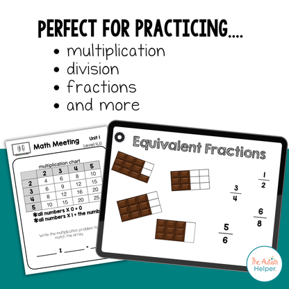 Differentiated Math Meeting Level 4.0