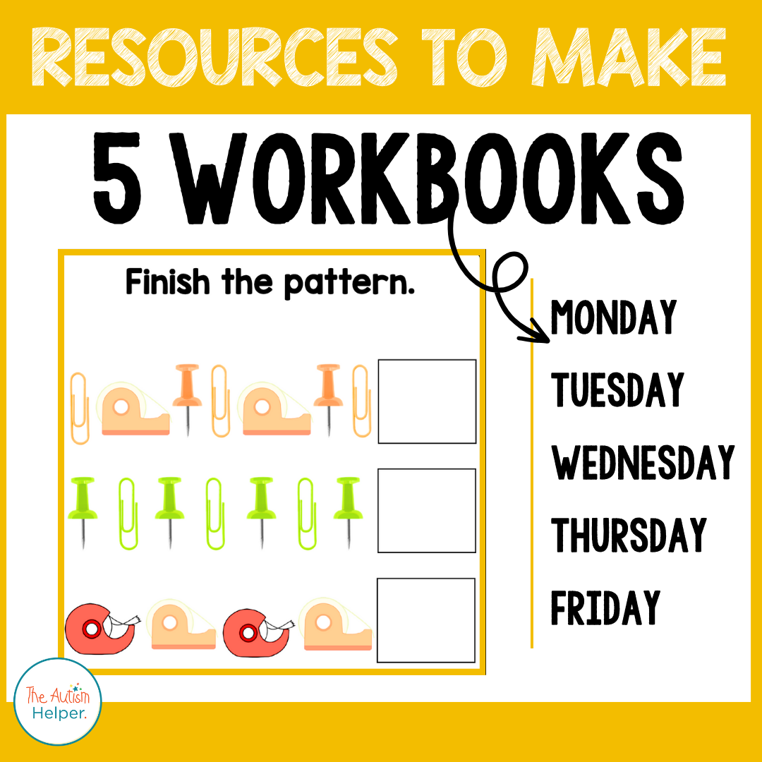 Intermediate Matching Weekly Workbooks - School Edition