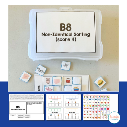 Non-Identical Matching Task Cards [ABLLS-R Aligned B8]