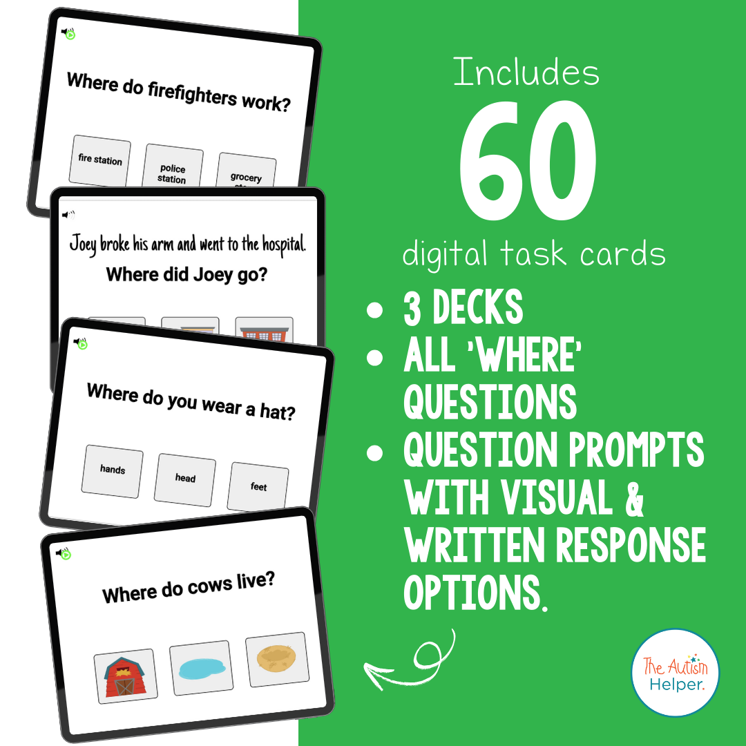 Where Question Interactive Boom Cards