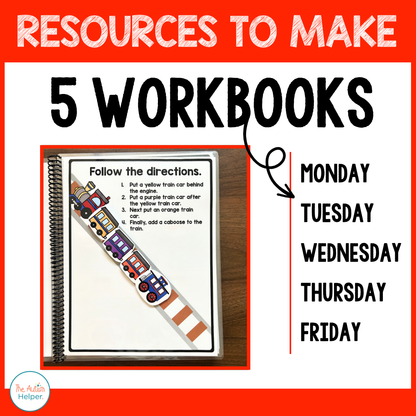 Complex Matching Weekly Workbooks - Transportation
