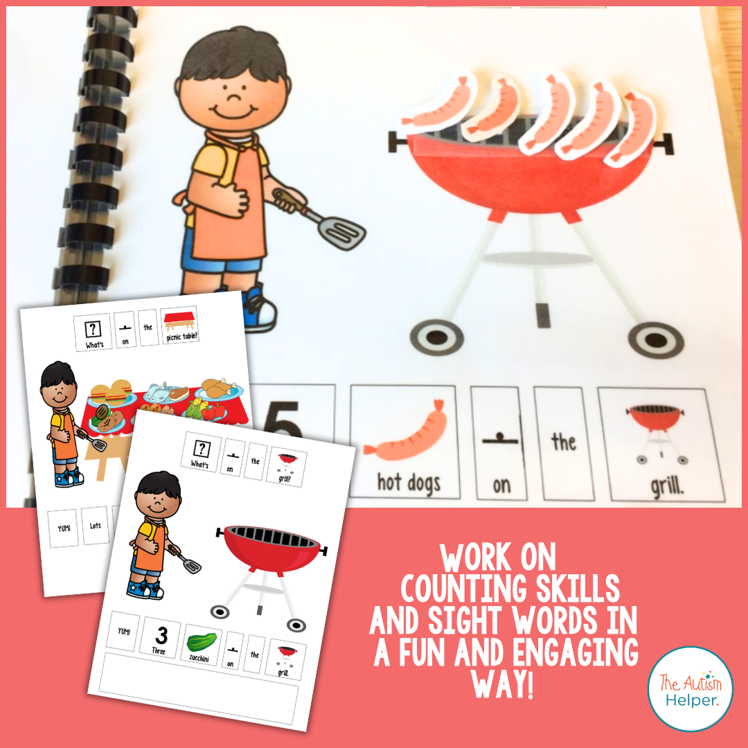 What's on the Grill? Counting Adapted Book