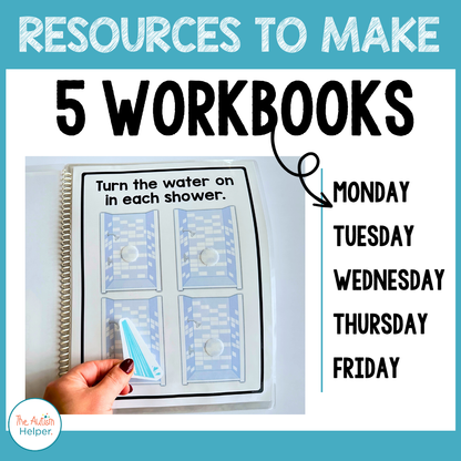 Easy Matching Weekly Workbooks - Hygiene Edition