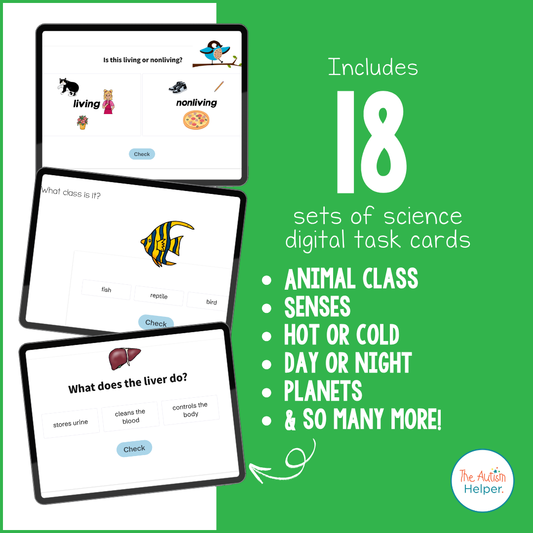 Science Digital Task Cards