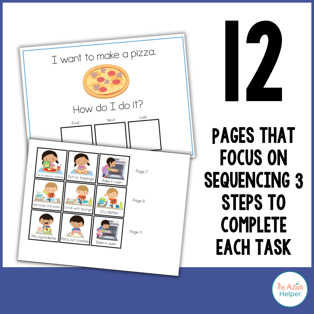Life Skills Sequencing Adapted Book